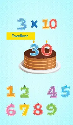 Kids Multiplication Tables android App screenshot 10